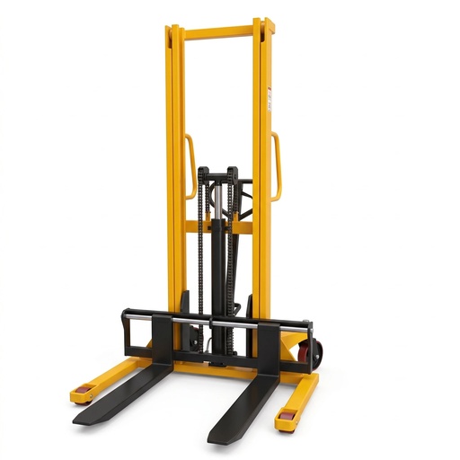[22A] Apilador Hidráulico Manual Extra Ancho Doble Torre 1.5T CTY-EW Estiba 3.0m