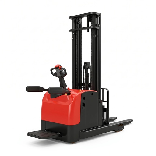 [28] Apilador Eléctrico Hombre a Bordo con Plataforma 1.5T ELES-15E/6M Elevación 6.0m